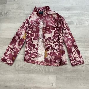 NEW Harry Potter pajama button up shirt small